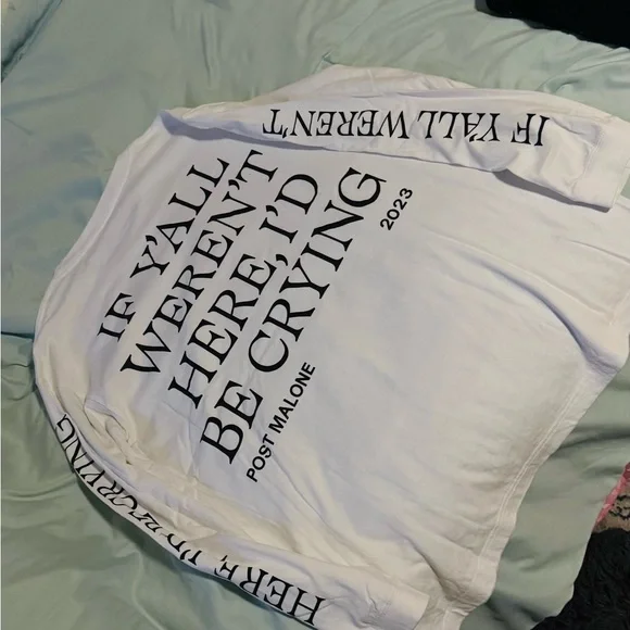 L/E Post Malone x Kosuke Kawamura shirt! ⭐️ - Picture 4 of 4